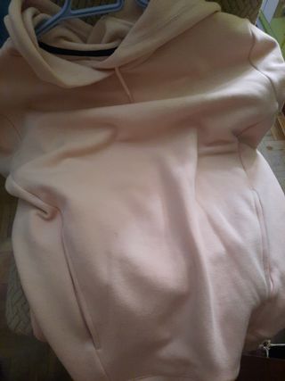 Sudadera rosa