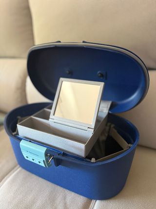 neceser maquillaje Samsonite rigido con codigo azu