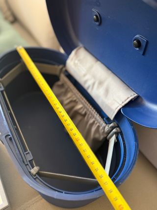 neceser maquillaje Samsonite rigido con codigo azu