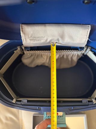 neceser maquillaje Samsonite rigido con codigo azu