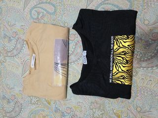 2 Camisetas una marca INSIDE y la otra sfera básic