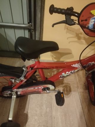 Bicicleta infantil Cars McQueen