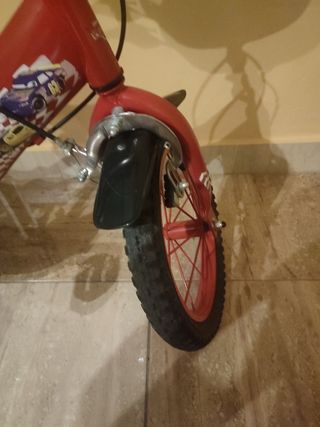 Bicicleta infantil Cars McQueen