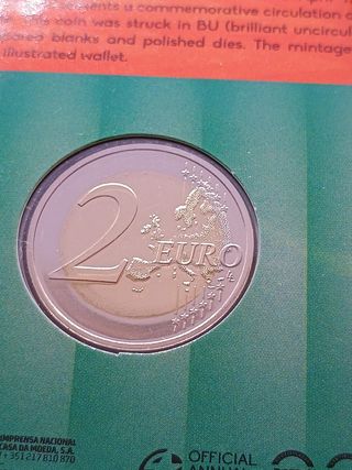 Moneta 2€ Portogallo 2024 - Rivoluzione Garofani