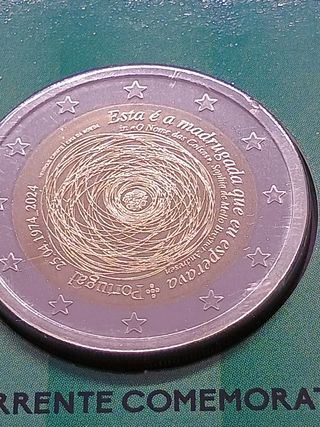 Moneta 2€ Portogallo 2024 - Rivoluzione Garofani
