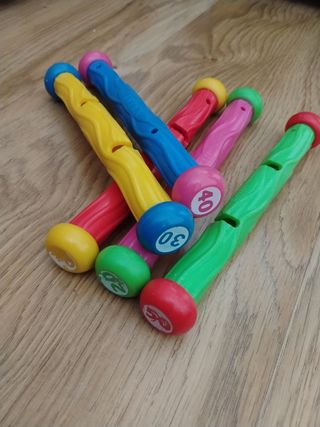 Palos buceo niños - 5uds