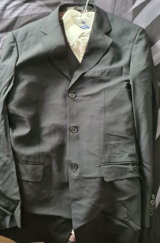 Traje Zara hombre negro - talla M
