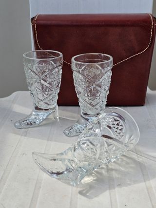 Bicchierini Vintage Cristallo (3) stivaletti