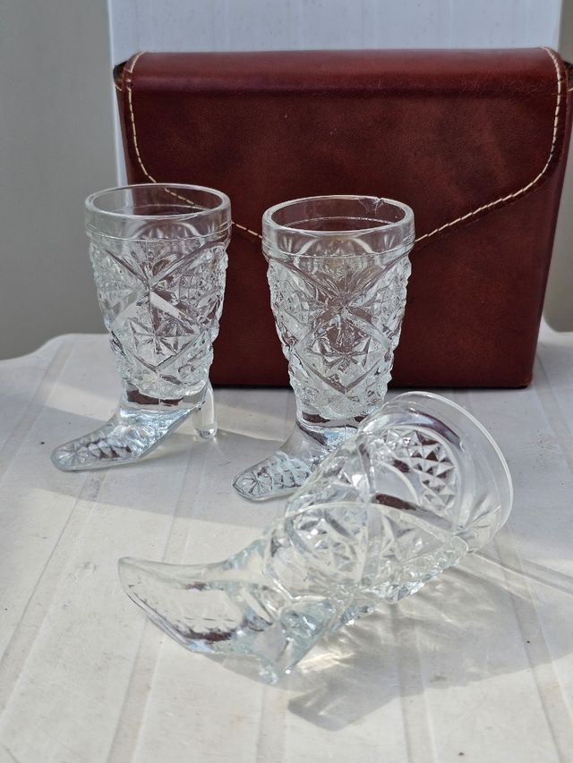 Bicchierini Vintage Cristallo (3) stivaletti