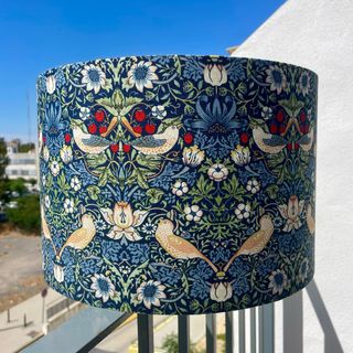 Pantalla lámpara - 35cm - Azul/Verde