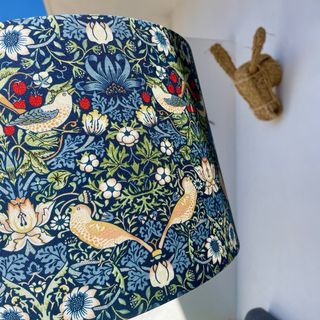 Pantalla lámpara - 35cm - Azul/Verde