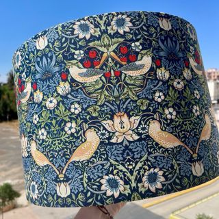 Pantalla lámpara - 35cm - Azul/Verde