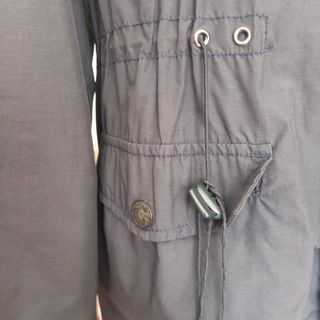 Cazadora Massimo Dutti azul marino T. 15/16 años