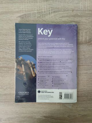 Students book Inglés Key 2 bachillerato Oxford 
