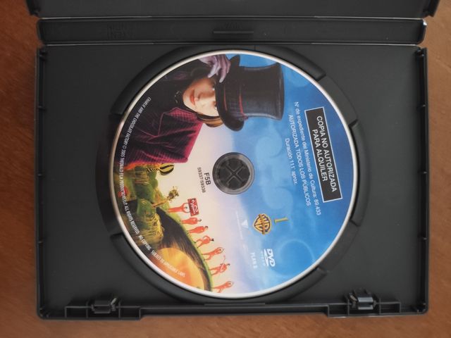 DVD Charlie y la fábrica de chocolate