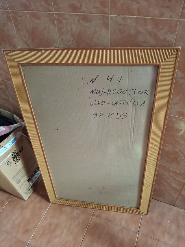 Marco madera grande 98×59