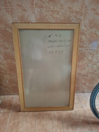 Marco madera grande 98×59