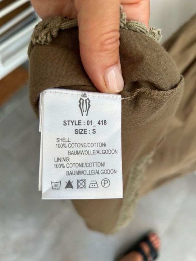 Vestito estivo marrone