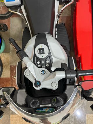 Moto policía infantil recargable