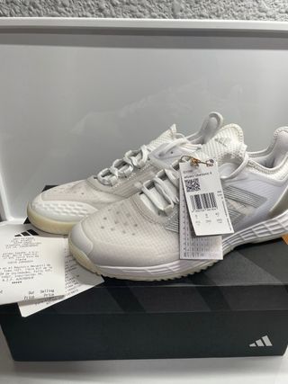 Zapatillas Adidas Ubersonic 4.1 Blancas - 40.5