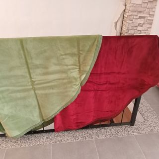 Falda mesa camilla terciopelo - Rosa, Rojo, Verde