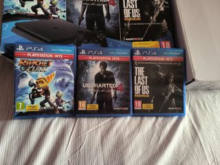 PS4 (PlayStation 4) 1TB - 3 Juegos