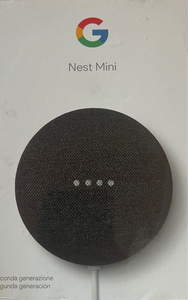 Google Nest Mini - Altavoz Inteligente
