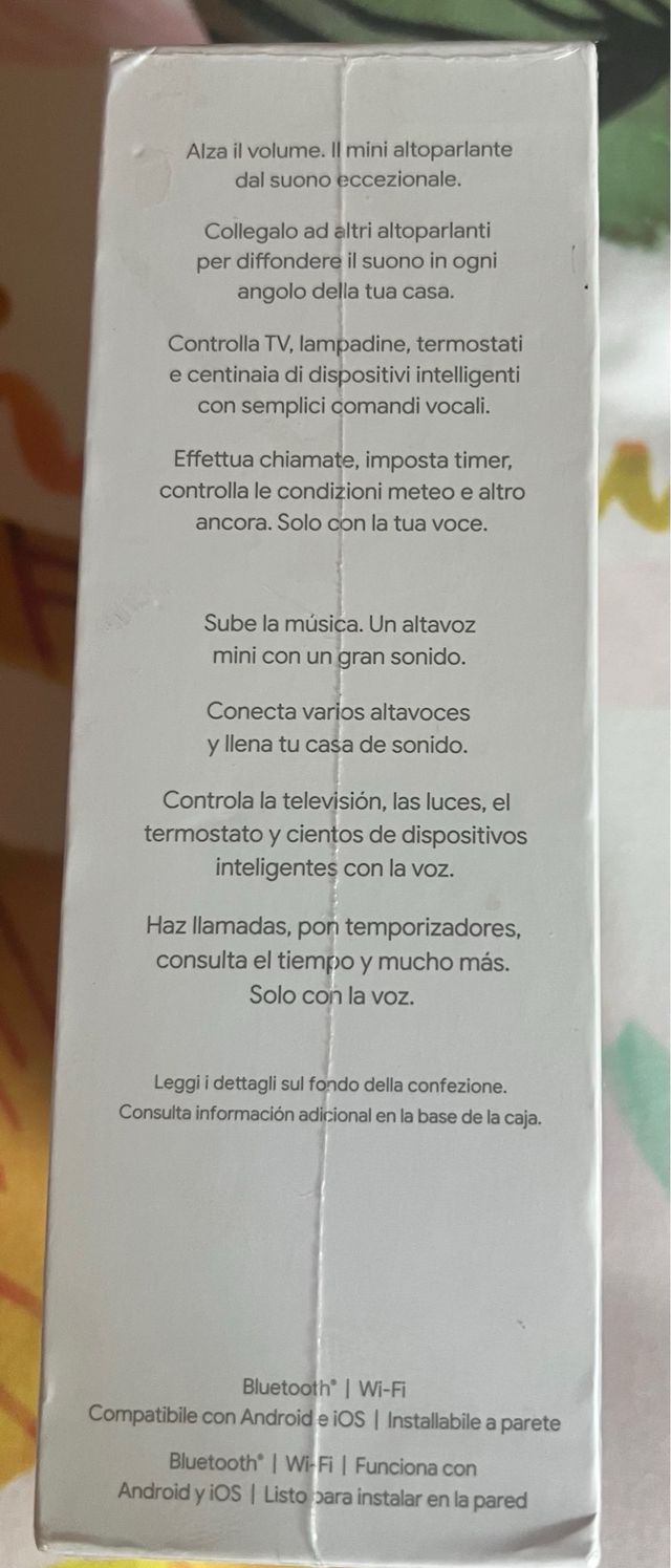 Google Nest Mini - Altavoz Inteligente