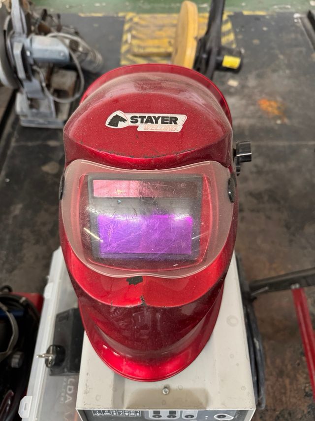 Soldadora Tecsolda AS-X3900 Spot + carro + mascara