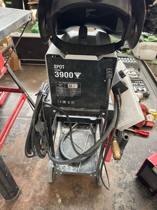 Soldadora Tecsolda AS-X3900 Spot + carro + mascara