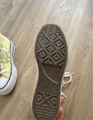 Converse plataforma amarillas