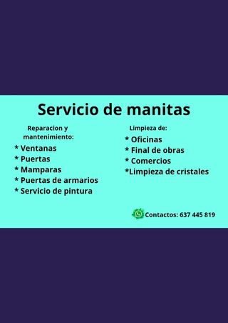Limpieza, mantenimiento y reparación 