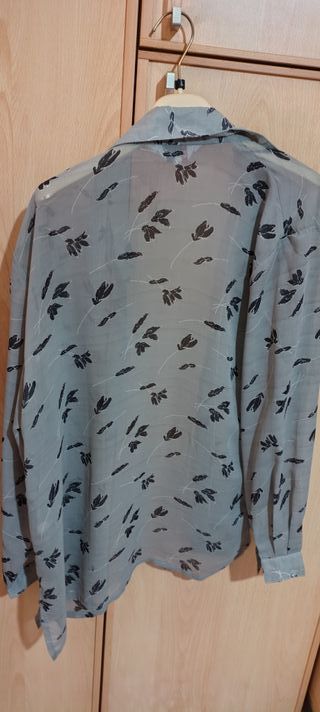 Camicia Grigio Perla Fantasia