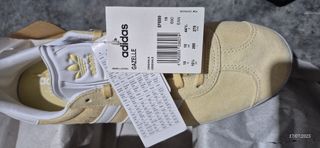 Zapatillas Adidas Gazelle 44 - Amarillas/Blancas