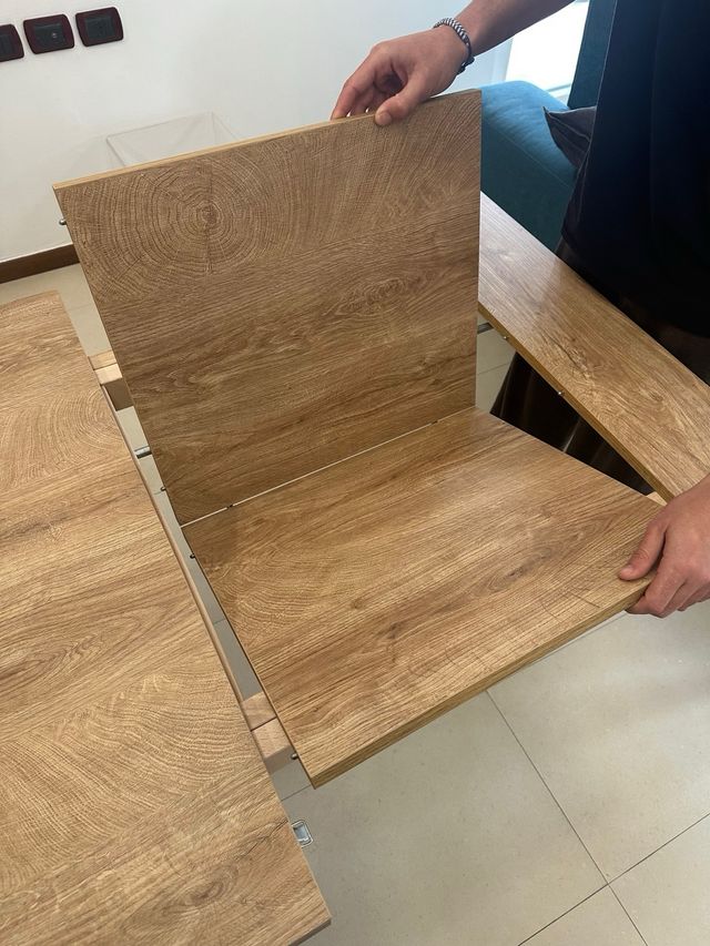 Tavolo allungabile legno metallo