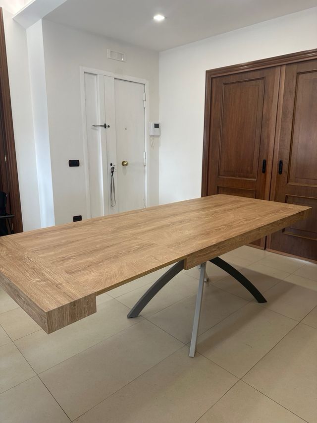 Tavolo allungabile legno metallo