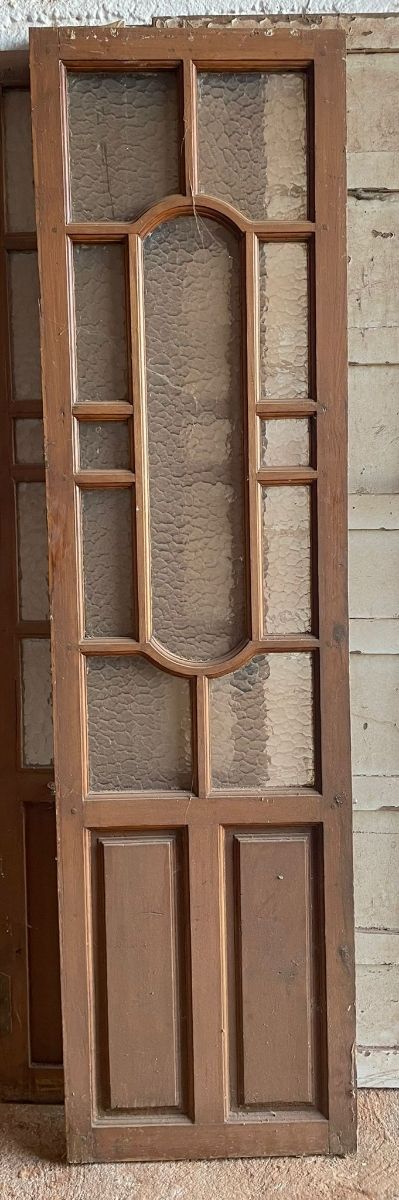 Puerta interior doble hoja antigua