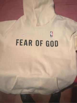 Felpa Fear of God x NBA x Nike Beige