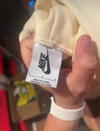 Felpa Fear of God x NBA x Nike Beige