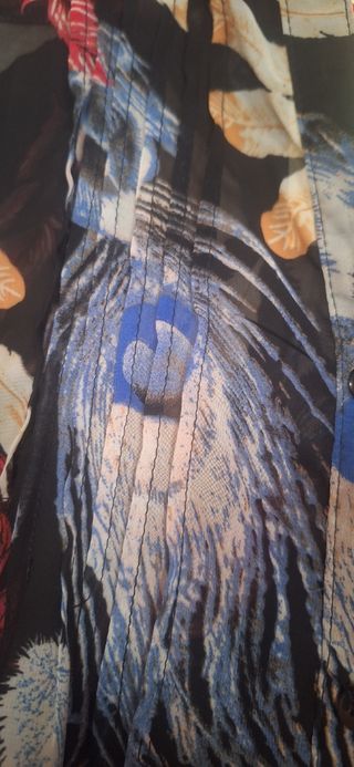 Camicia fantasia piume