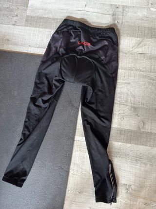 Conjunto de invierno ciclismo.
