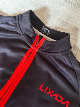 Conjunto de invierno ciclismo.