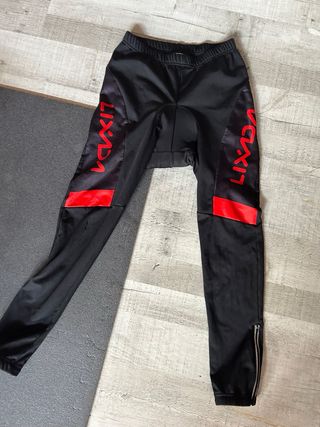 Conjunto de invierno ciclismo.