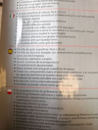 Barbacoa eléctrica Unold - Negra