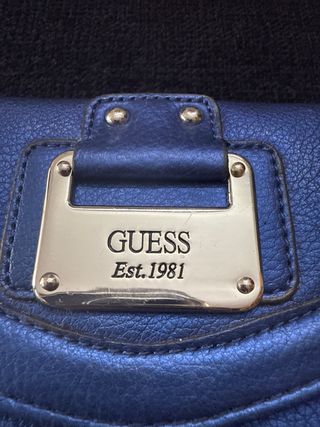 Cartera Guess Azul - Est.1981