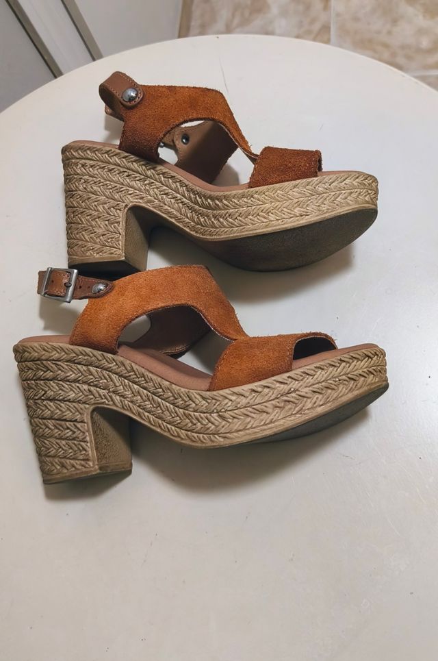 SANDALIAS DE ANTE