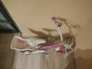 Bicicleta princesas Disney niña. 