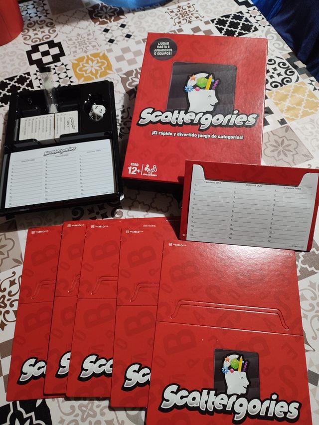 Juego de mesa Scattergories