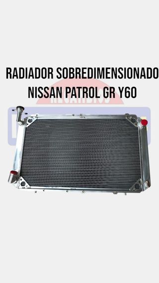 Radiador sobredimensionado Nissan Patrol GR Y60