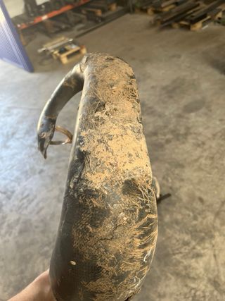Cubre carter carbono Husqvarna bufanda